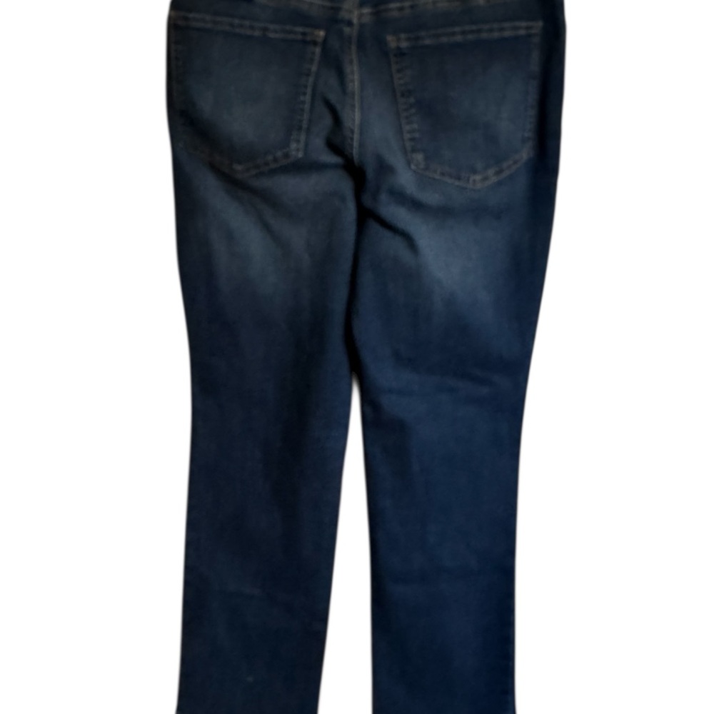 NWT RETAIL: $55 Kim Rogers Straight Leg Tummy Control Jeans   8SHORT        #I - Picture 4 of 10